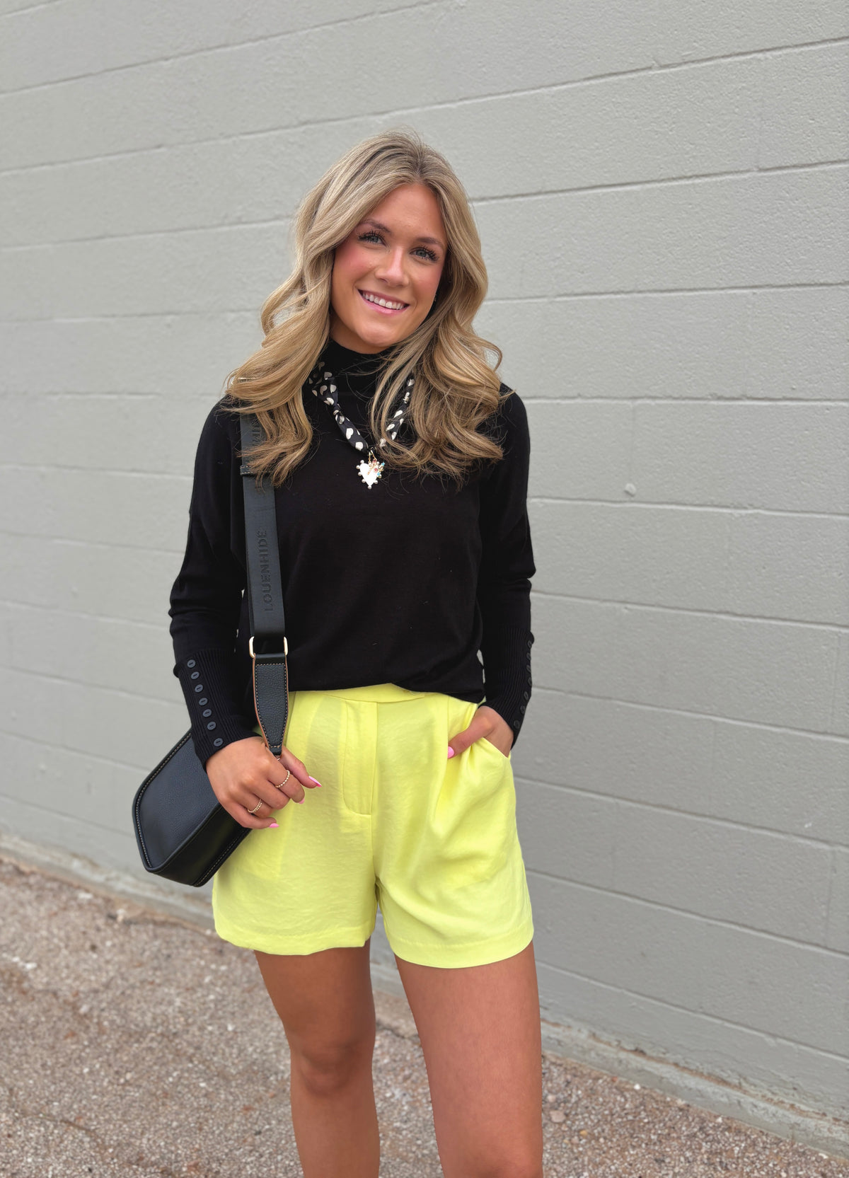 karley button-detail sweater