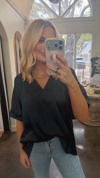 underestimated satin blouse