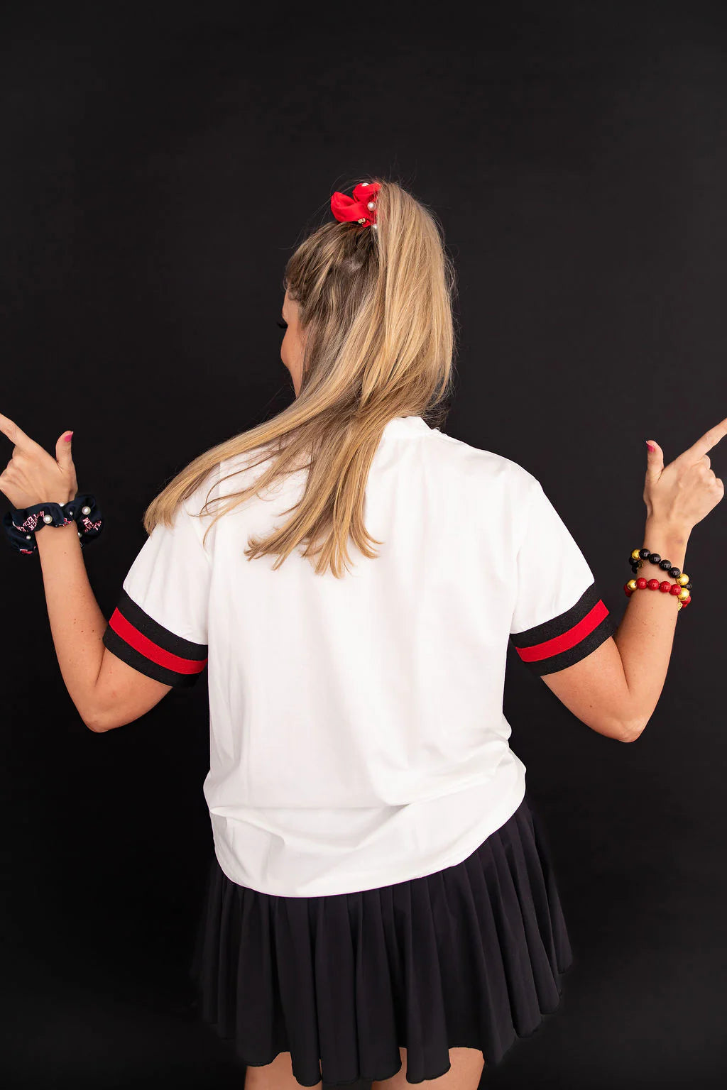 texas tech sparkle logo tee