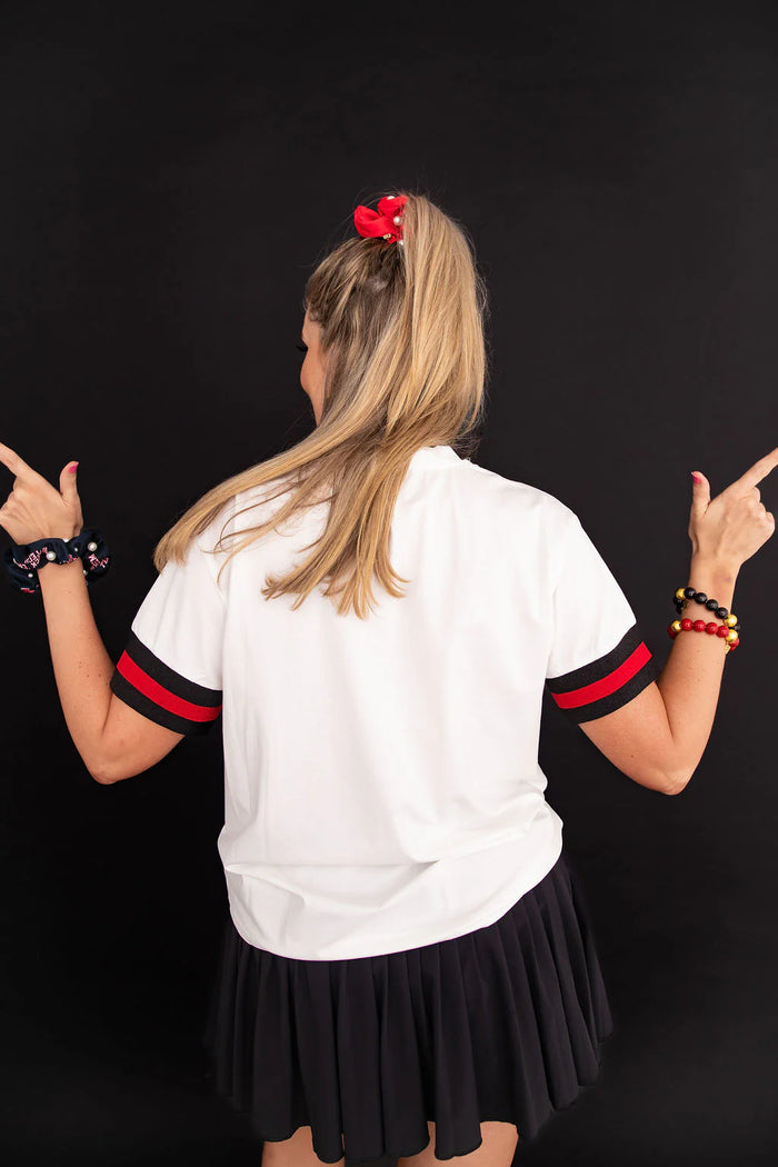 texas tech sparkle logo tee