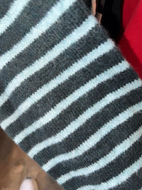 one day soon striped cardigan