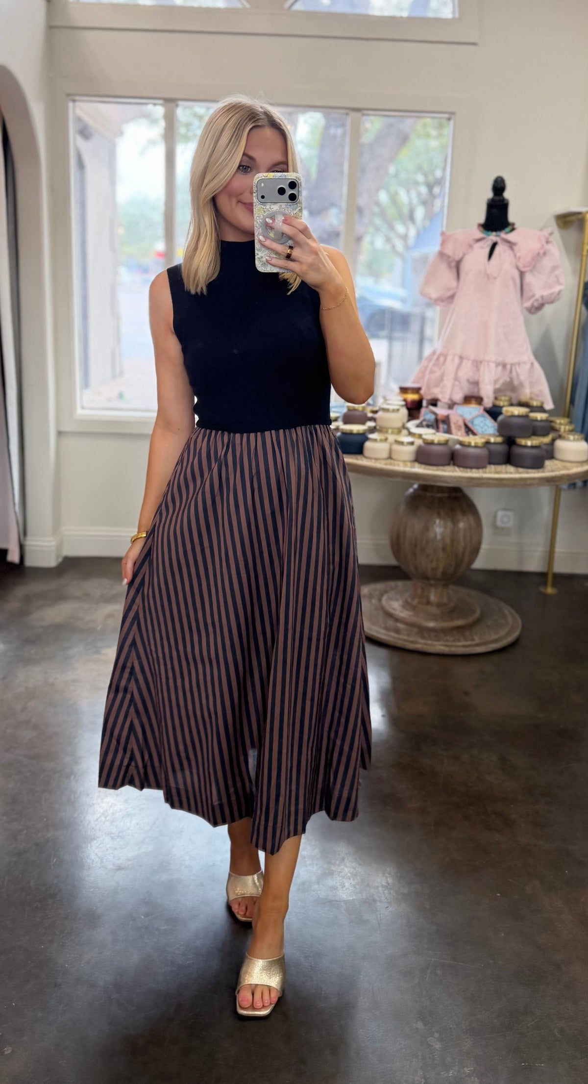 sunday stroll midi dress