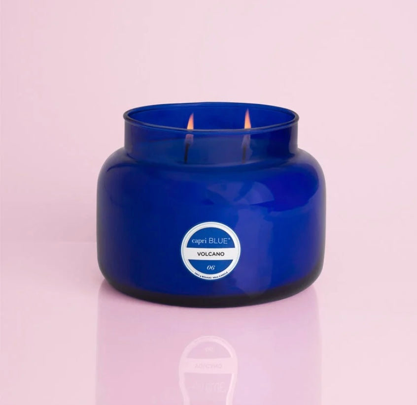 Volcano Blue Jumbo Jar, 48 oz - Thumbnail 3