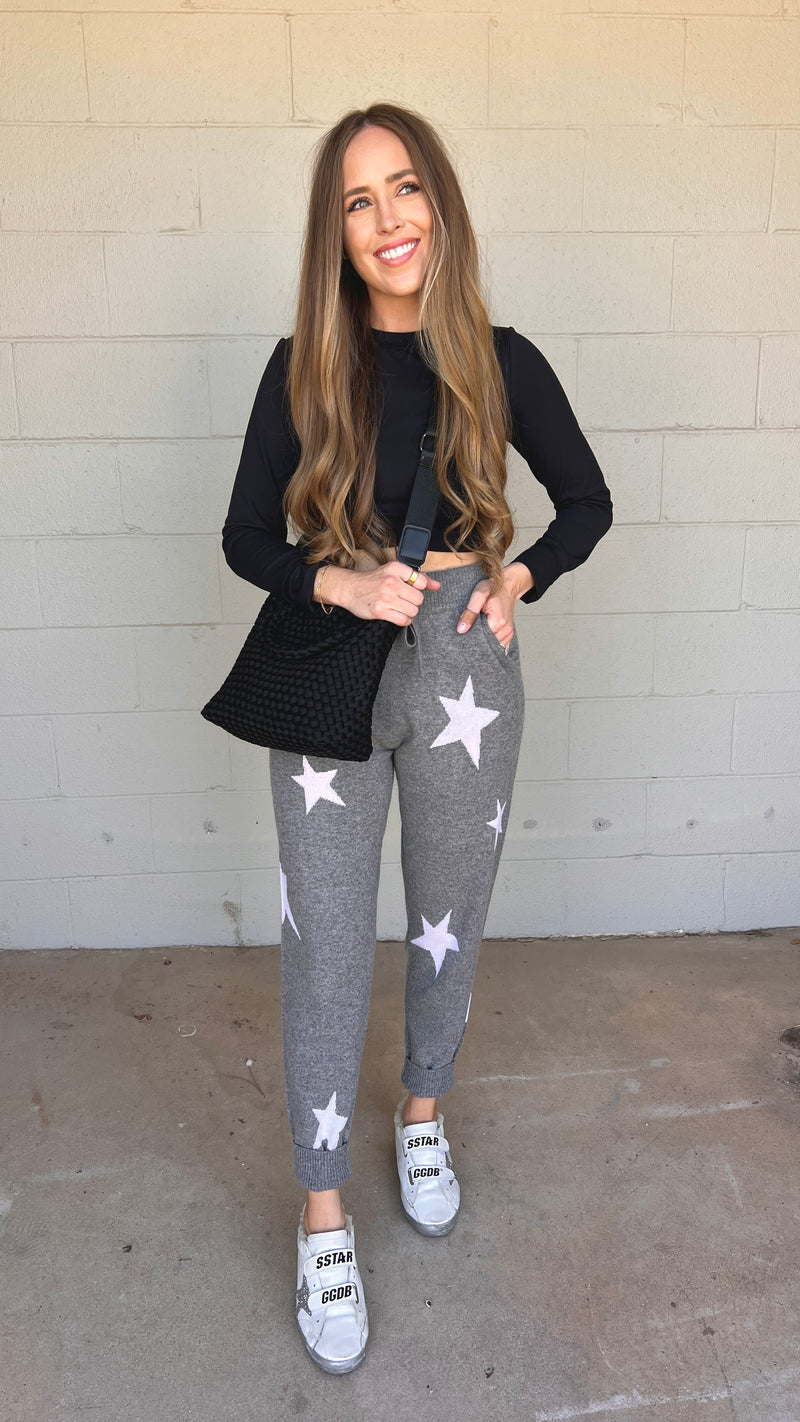 BRODIE CASHMERE | sophie star joggers | FINAL SALE