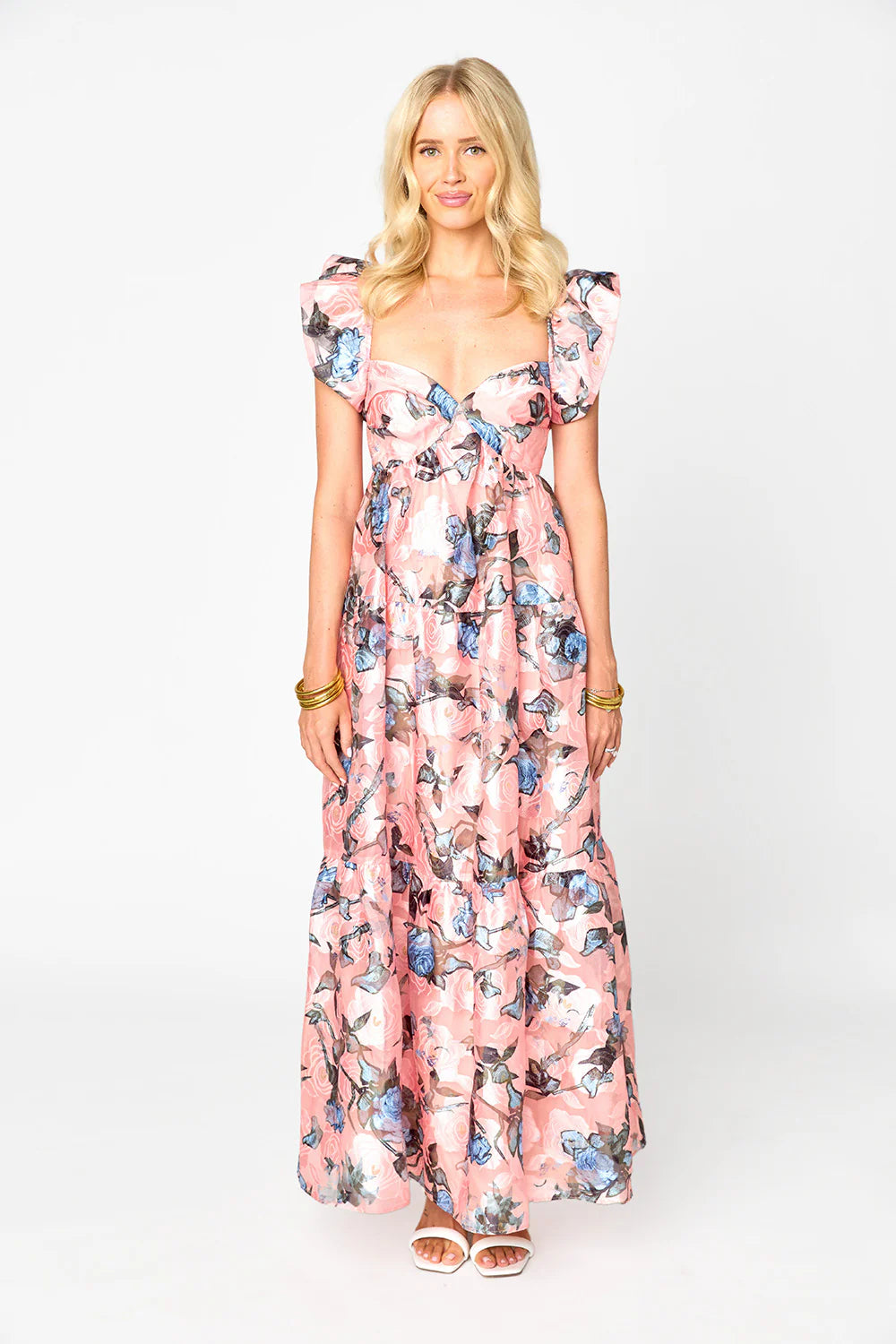 lilly sweetheart neckline maxi dress | sweet talkin'