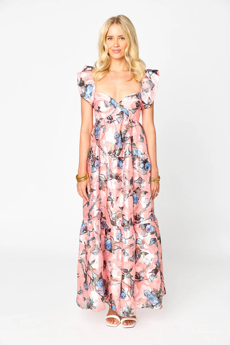 lilly sweetheart neckline maxi dress | sweet talkin'