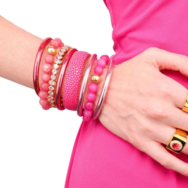 BuDhaGirl | pink bianca bracelet