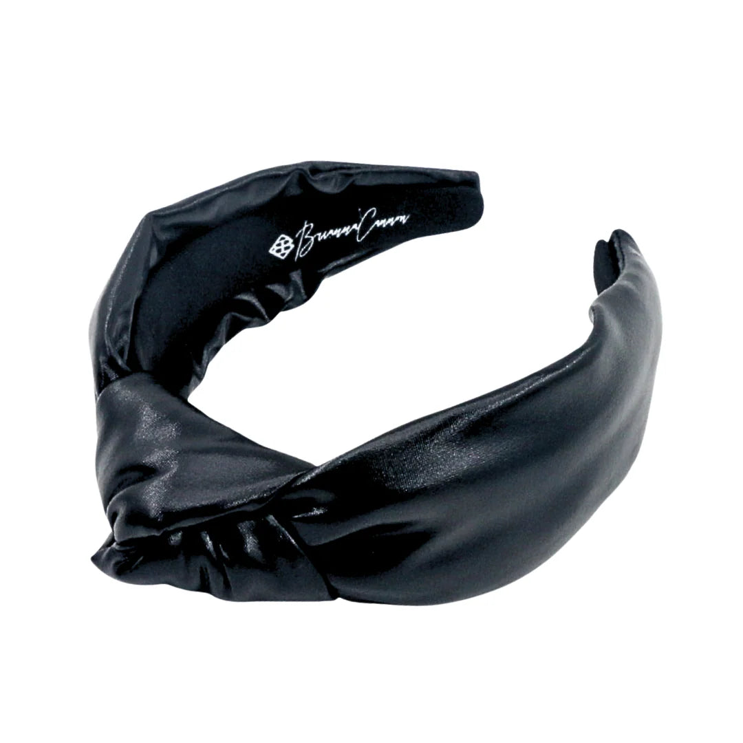 puff metallic headband