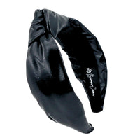 puff metallic headband