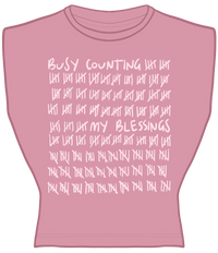 busy counting my blessings tank