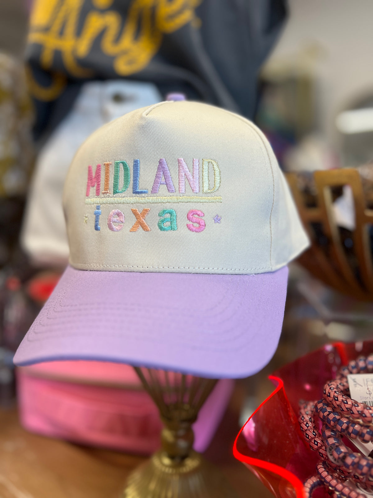 midland snapback | purple