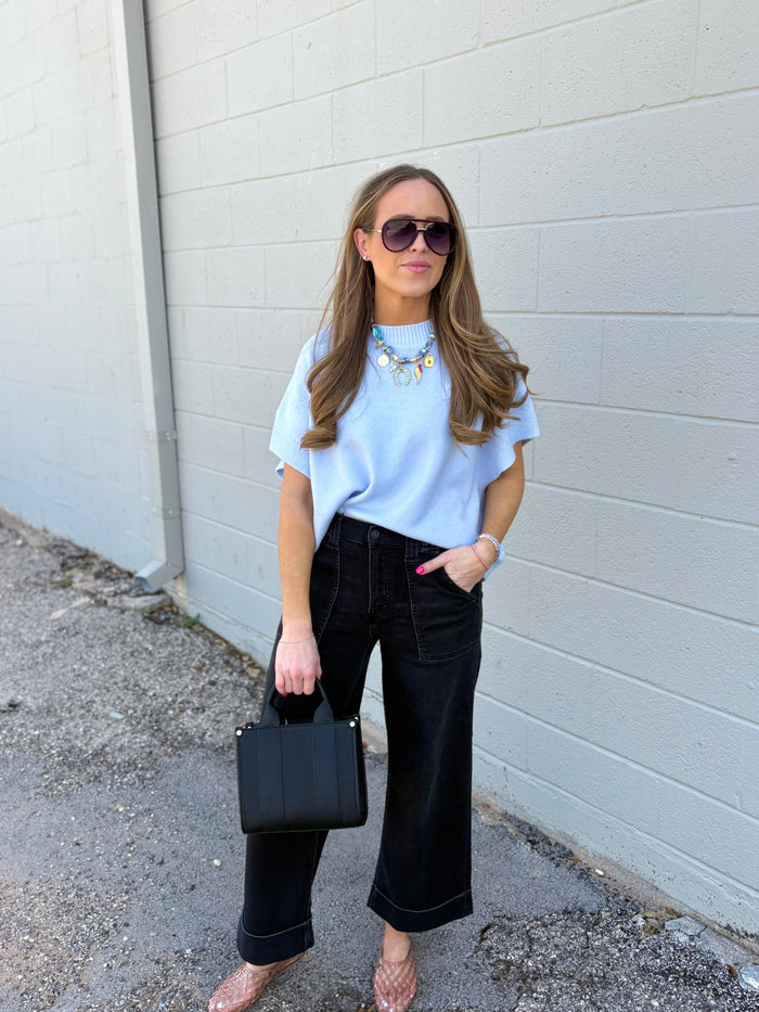 better off elastic waistband denim