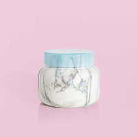 Capri blue | Blue Jean Modern Marble Signature Jar, 19 oz