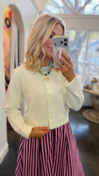 parker knit cardigan