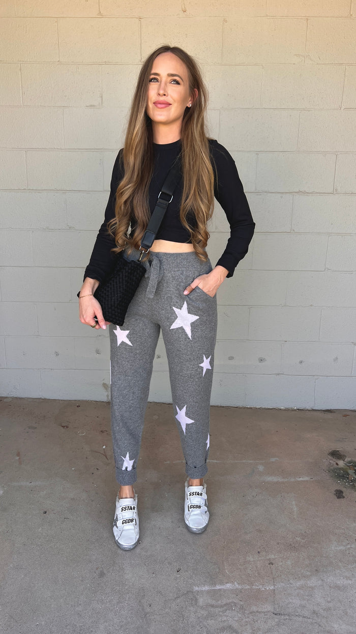 BRODIE CASHMERE | sophie star joggers