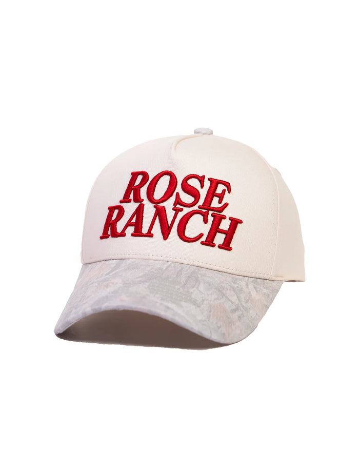 rose ranch trucker hat