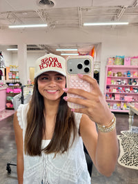 rose ranch trucker hat