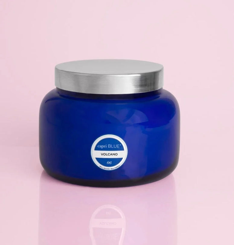 Volcano Blue Jumbo Jar, 48 oz - Thumbnail 4