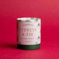 cypress & fir holiday mini 5oz candle