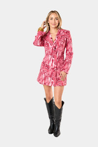 riley blazer dress