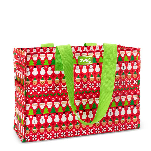 SWIG | christmas crew reusable tote bag