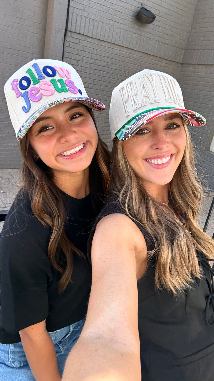 pray BIG trucker hat