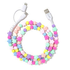 on the go beaded charging cable