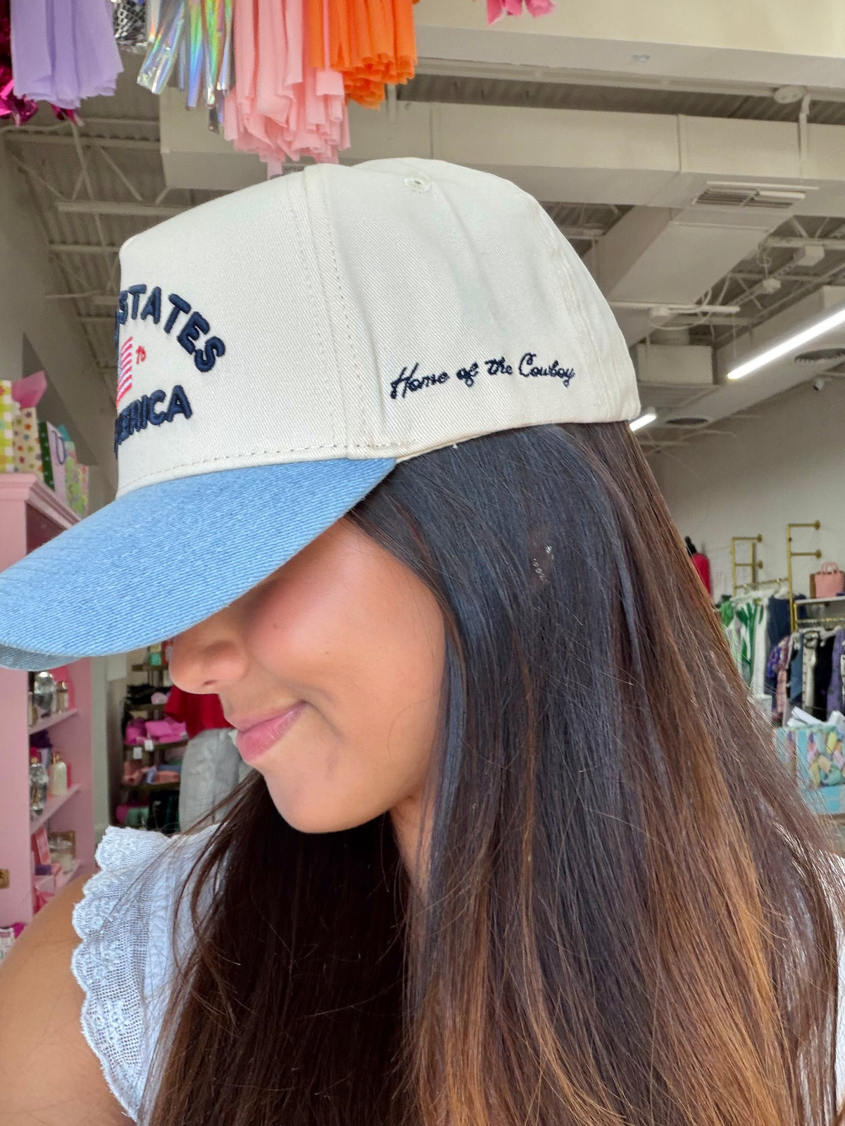 USA vintage trucker hat
