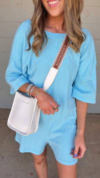 one day at a time t-shirt romper