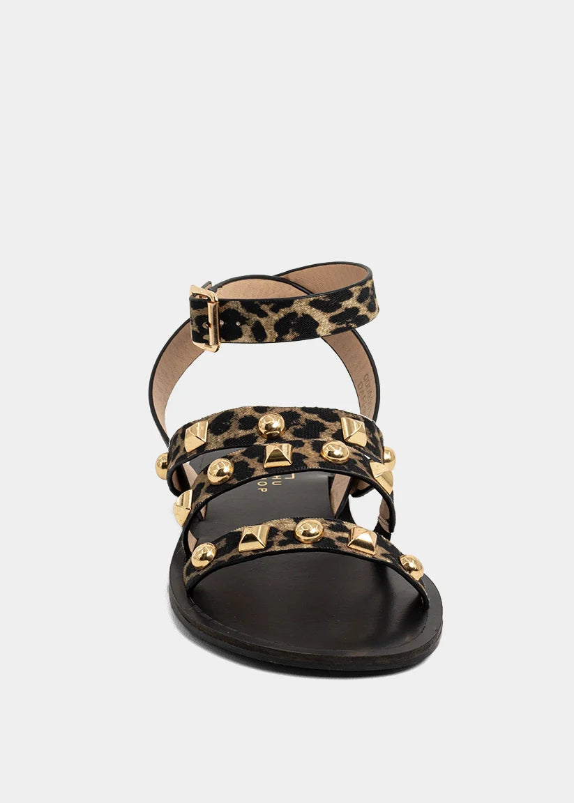 daphne leopard sandal