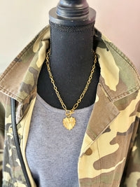 eternal love heart necklace