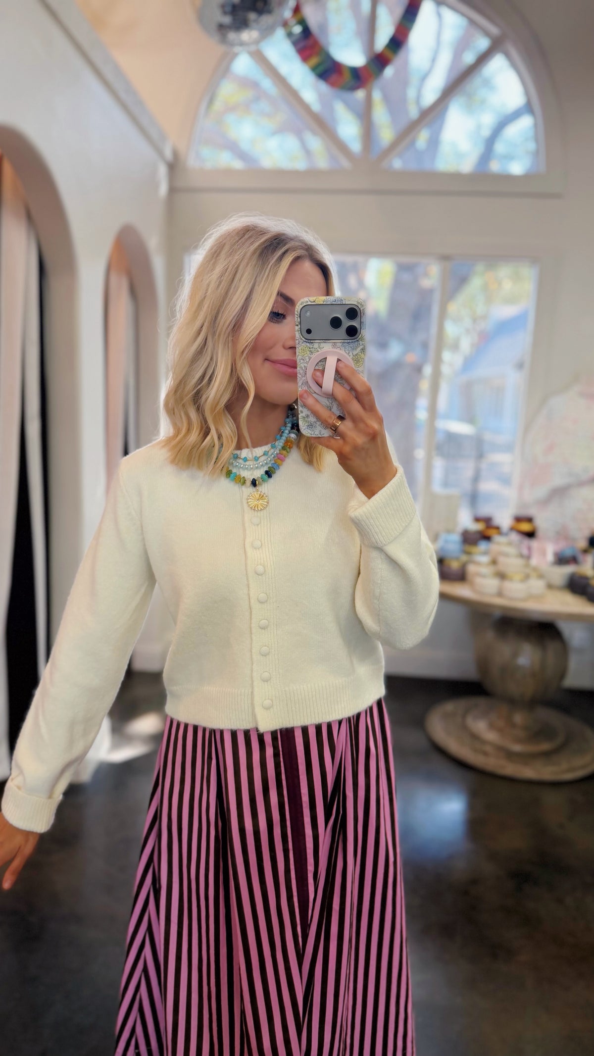 parker knit cardigan