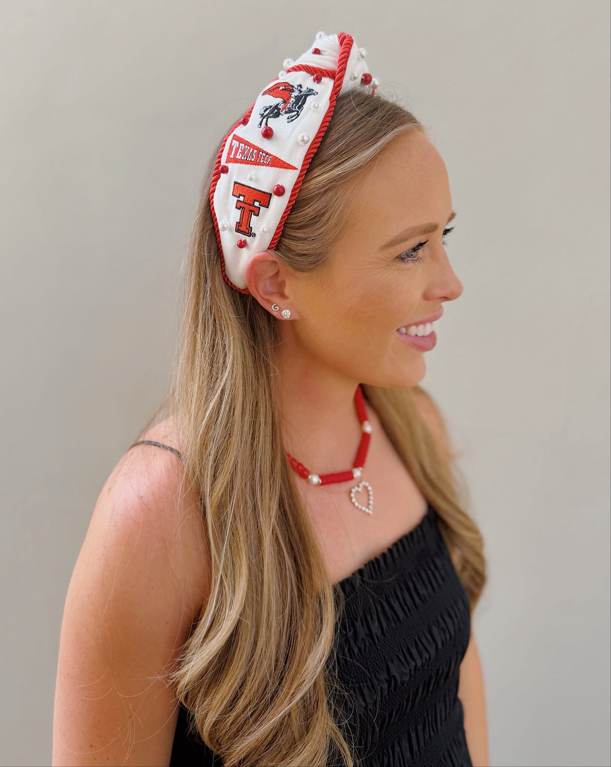 texas tech college vault rope headband