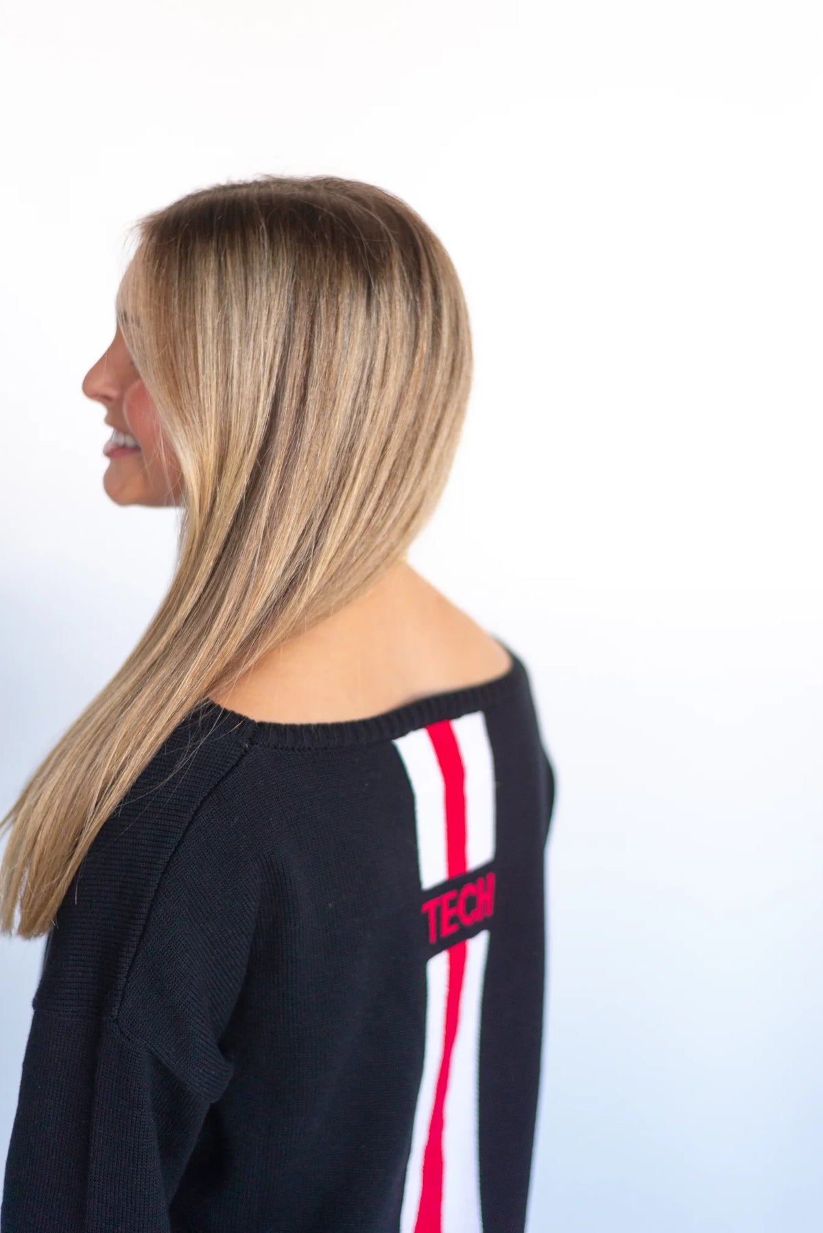 guns up knit sweater