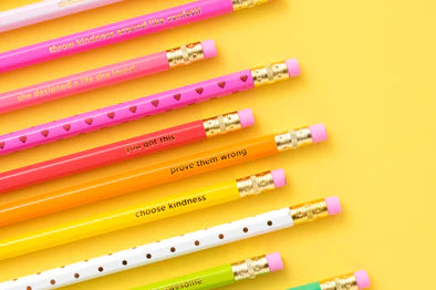 motivational pencil set