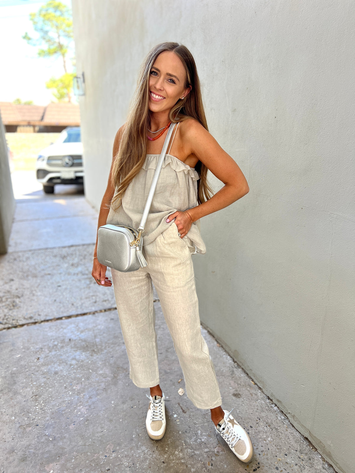 beachy days linen pants