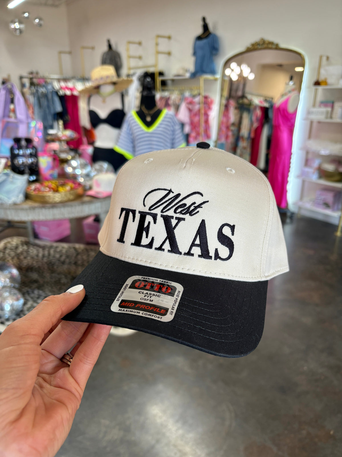 West Texas snapback trucker hat