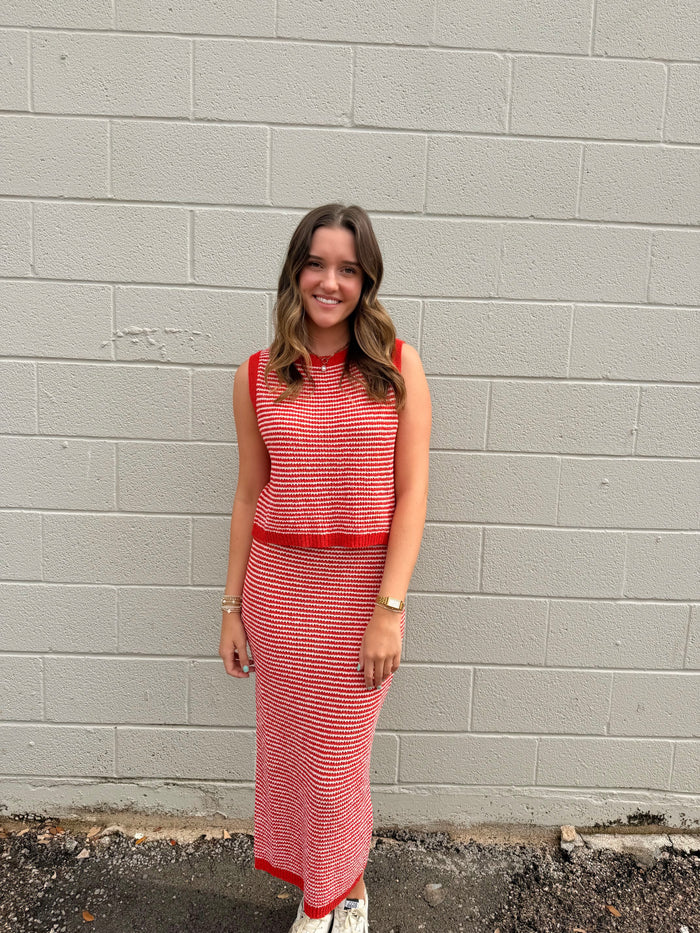out of line striped set