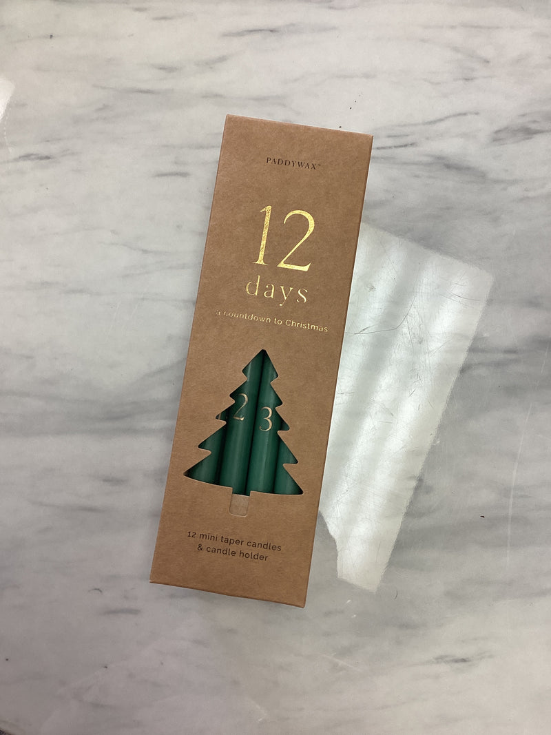 cypress + fir gift set |  12 days of Christmas with mini tapers