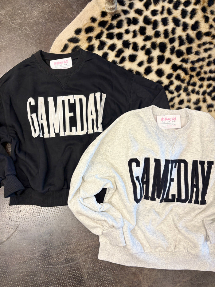 gameday girl crewneck sweatshirt