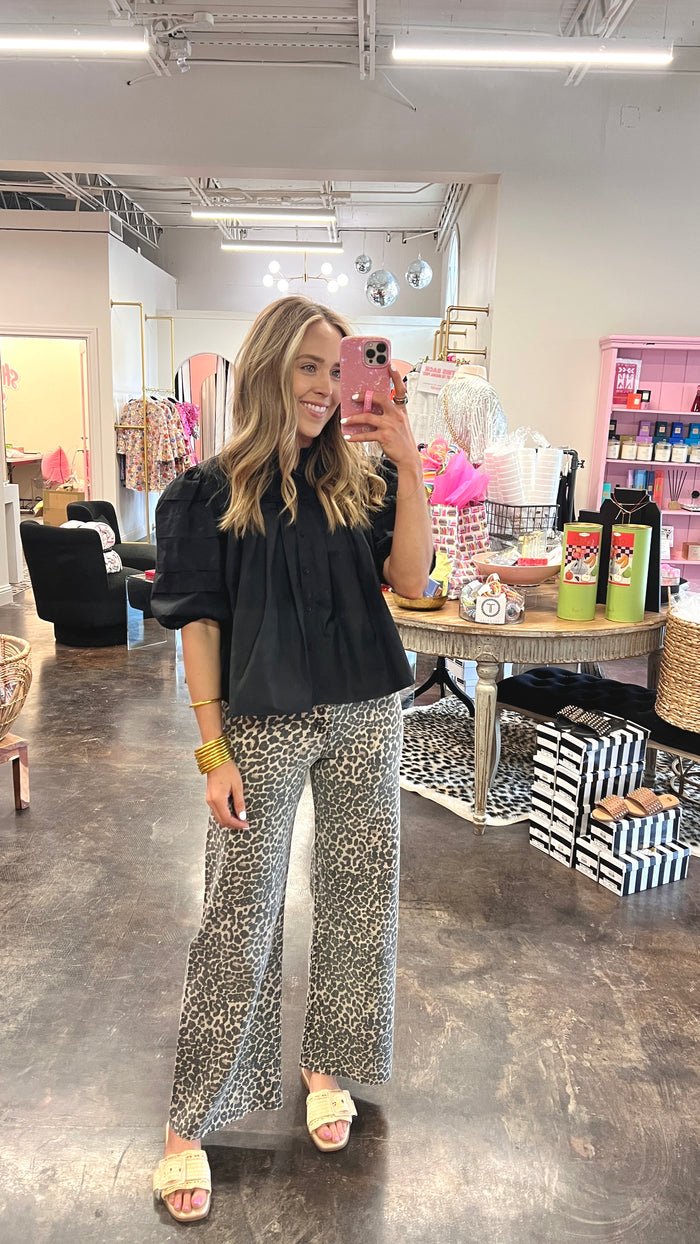 wild about you leopard denim