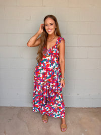 sunset stroll floral maxi | FINAL SALE