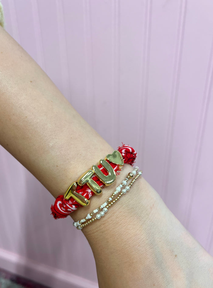 bandana gameday bracelets
