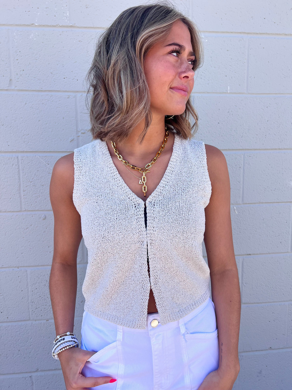 always be you cardigan vest