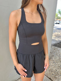 stella butter nylon runsie