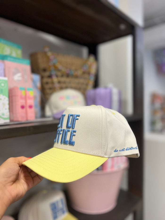 out of office trucker hat
