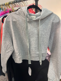 madi butter modal cropped hoodie