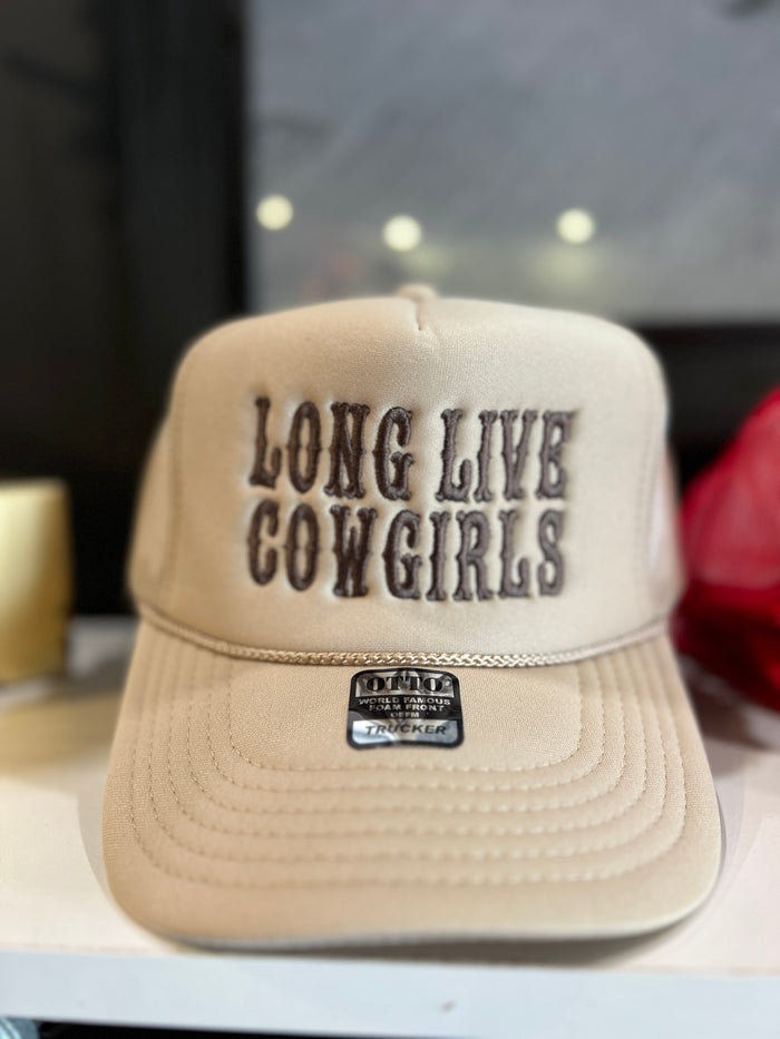 long live cowgirls trucker hat