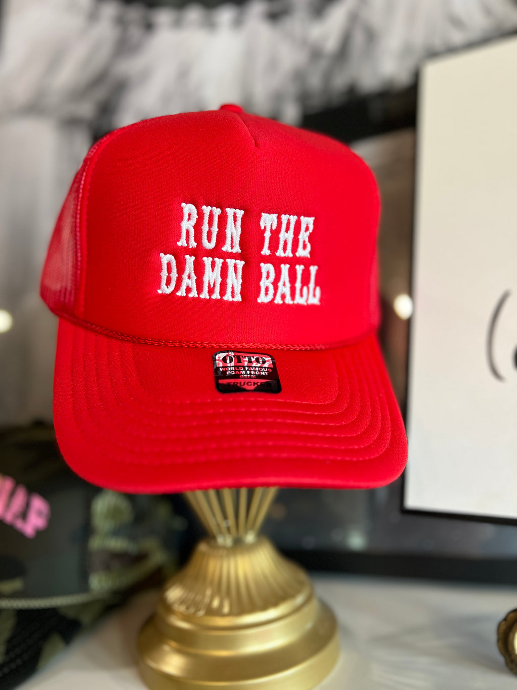 Run the damn ball | Cap