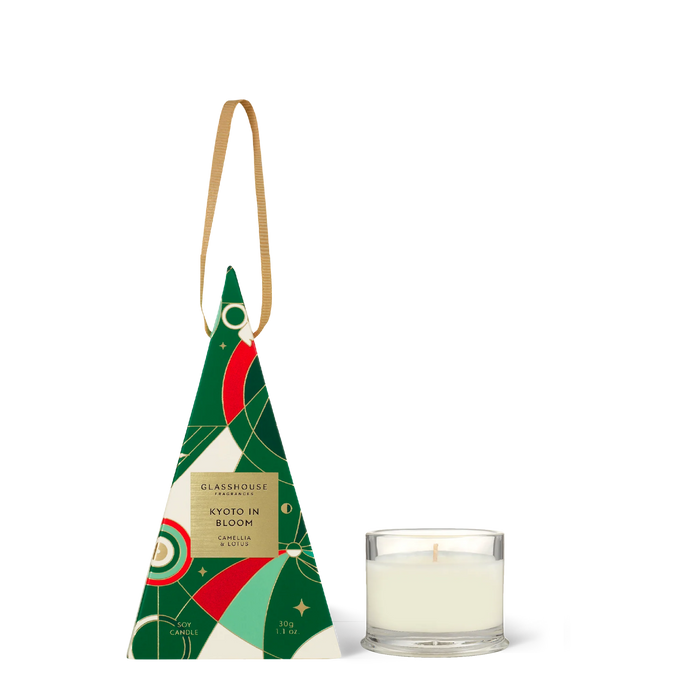 glasshouse | christmas bauble candle